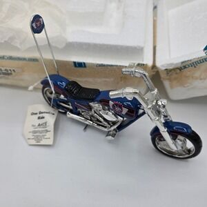 Hamilton Collection Budweiser One Genuine Ride Motorcycle Figurine Limited Ed